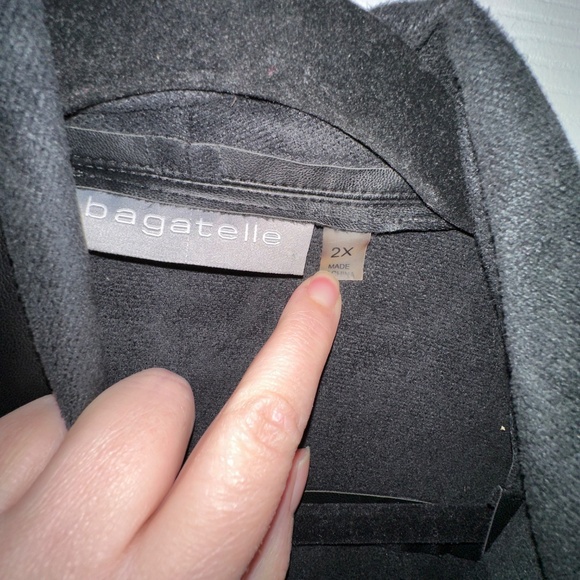 Bagatelle Faux Leather Jacket – 2XL, Versatile - Picture 2 of 8